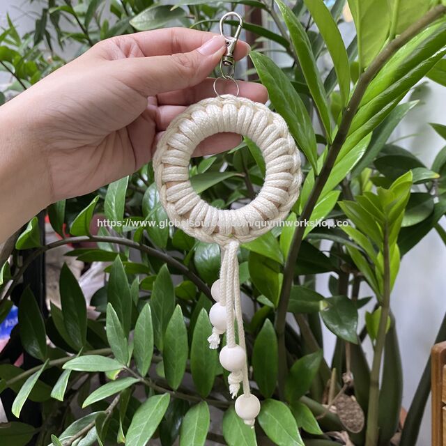 Kit DIY Makrame Handmade Grosir: Rangkai Gantungan Kunci Anda