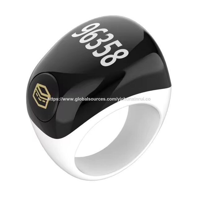 Tasbeeh Ring Zikr Muslim Prayer Reminder Smart Electronic Counter Ramadan Finger Counting Rosary Alarm Clock Factory APP for sale at factory direct price