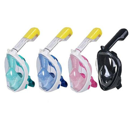 Máscara de Snorkel Facial Completa de 180 Grados