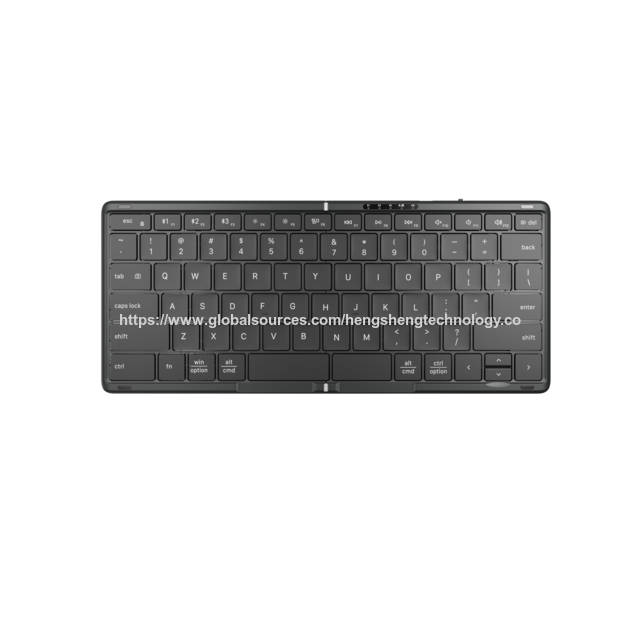 Clavier Bluetooth Pliable 2 Sections, Jonction sans Couture, 79 Touches, Clavier sans Fil Portable à Interrupteur à Ciseaux