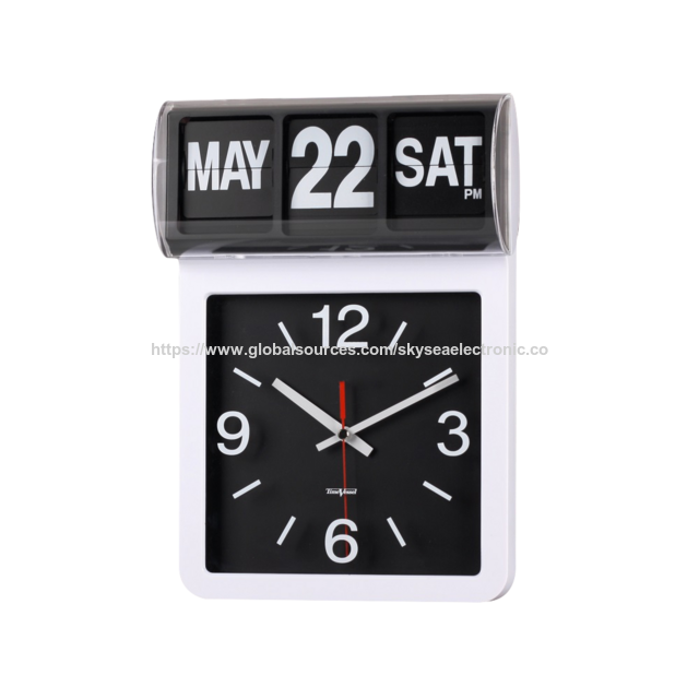 Calendario de Pared con Reloj, Venta al por Mayor, Diseño Creativo #A00AF820 para Oficina, Hogar y Niños for sale at factory direct price