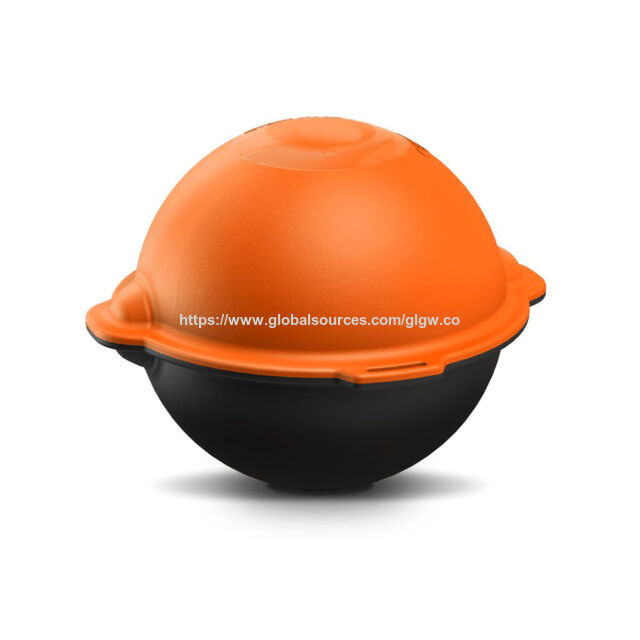 Bola Marcadora Passiva HDPE Certificada CE ODM OEM 101.4kHz Localizador de Cabos Subterrâneos para Enterramento de Utilidades de Fibra Óptica