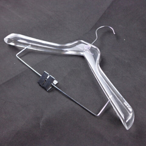شماعات ملابس أكريليك بخطافات معدنية، تصاميم مخصصة وطرق طباعة الشعارات مرحب بها - JX for sale at factory direct price