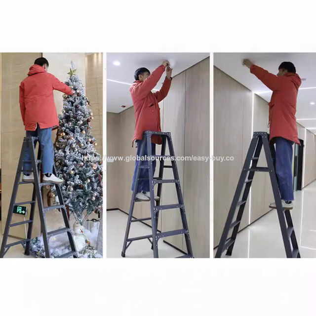 Aluminum ladders Aluminum alloy ladder, household folding ladder, multifunctional ladder, A-frame ladder