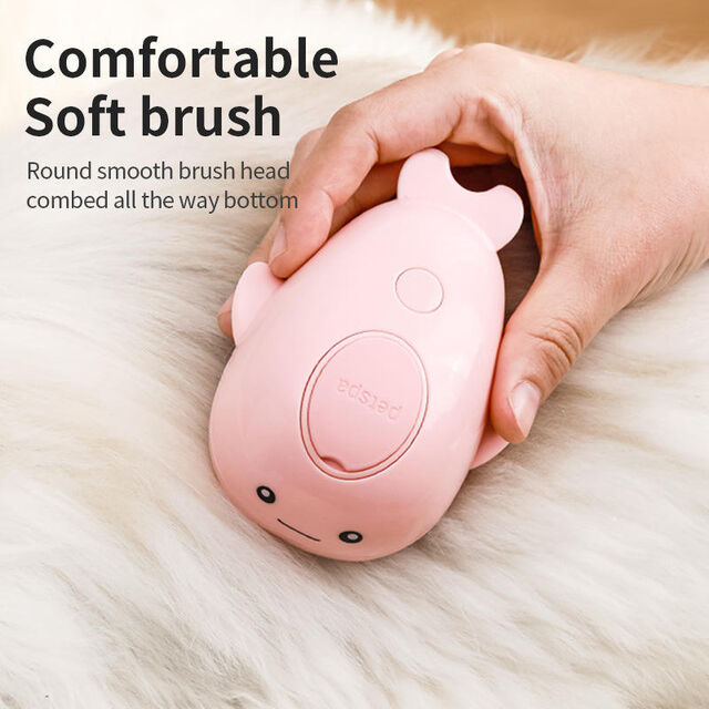 Wiederaufladbare Massagebürste und Sprühkamm aus ABS & TPR für Dampfbäder, Werkzeug zur Entfernung von losem Haar for sale at factory direct price