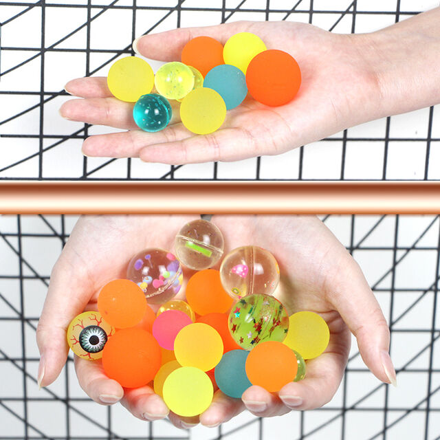 Juguetes de Pelota Saltarina Multicolor al por Mayor en Varios Tamaños - Pelota de Goma para Exteriores e Interiores para Niños for sale at factory direct price