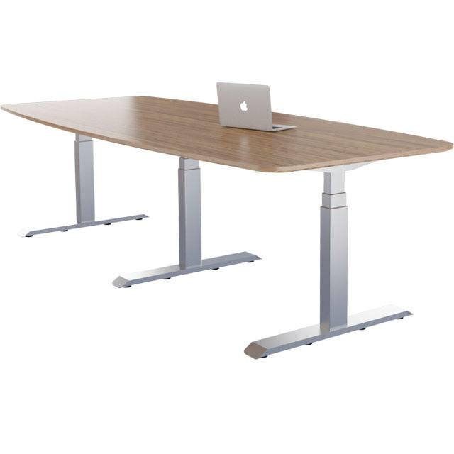 Mesa Moderna Elétrica de Metal Ajustável em Altura para Família com Função Anticolisão for sale at factory direct price