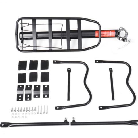 Portaequipajes Trasero Desmontable para Bicicleta de Montaña, Metal for sale at factory direct price