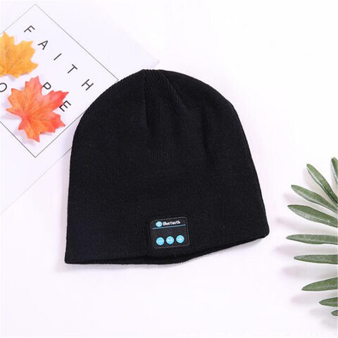 Strickmütze mit Bluetooth für Musik - Kabellose Bluetooth-Mütze