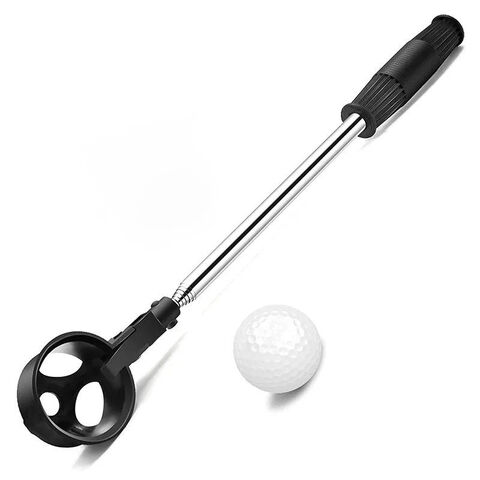 Recogedor Telescópico de Bolas de Golf Plateado para Agua for sale at factory direct price