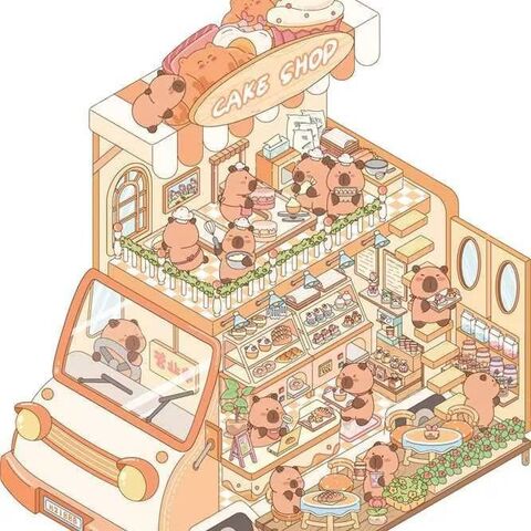 Scène de Scrapbooking D Mignonne Miniature Kawaii pour Loisirs Créatifs for sale at factory direct price
