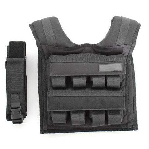 Chaleco lastrado ajustable de camuflaje para entrenamiento funcional personalizado for sale at factory direct price