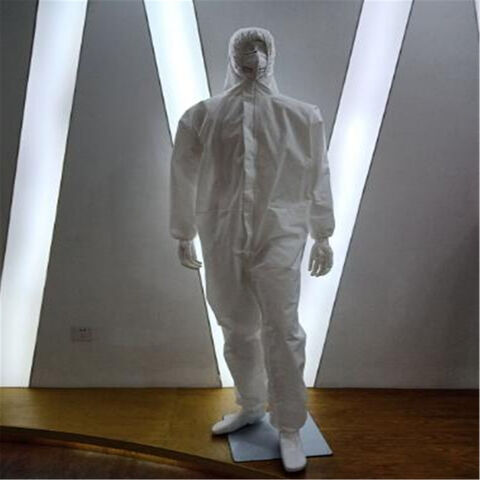 Combinaison d'isolation de vêtements de protection bleus jetables for sale at factory direct price