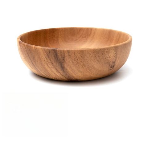 وعاء خشبي عضوي لخلط العجين والحساء والسلطة for sale at factory direct price