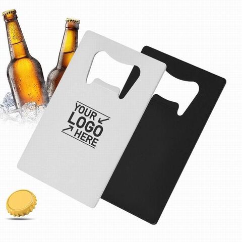 Abridor de Garrafa de Vinho e Cerveja em Aço Inoxidável com Logo Personalizado for sale at factory direct price