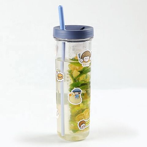 Copo de verão com tampa e canudo para suco for sale at factory direct price