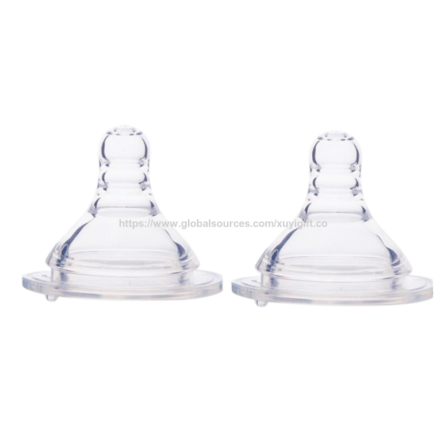 Weithals-Flüssigsilikon-Sauger Ultra-Soft, Universeller Baby-Sauger