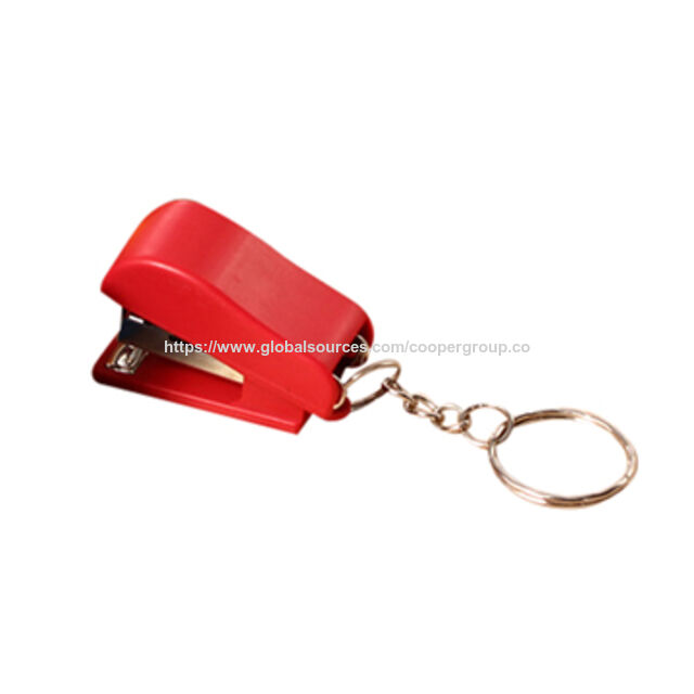 OEM نرحب بكم مشبك ورق صغير محاكاة أزياء سلسلة مفاتيح for sale at factory direct price