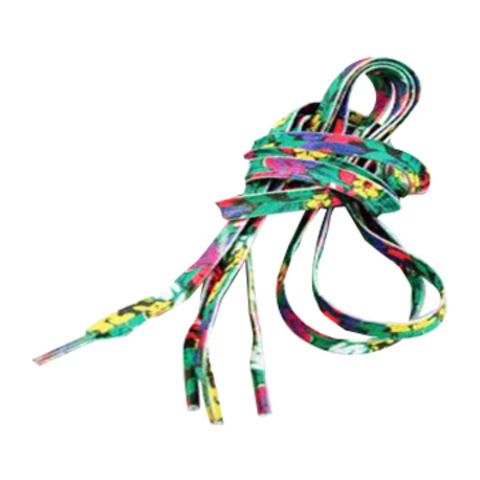 Einfache Baumwoll-Schnürsenkel mit 3-Farb-Druck in verschiedenen Farben - Großhandel und Herstellung for sale at factory direct price