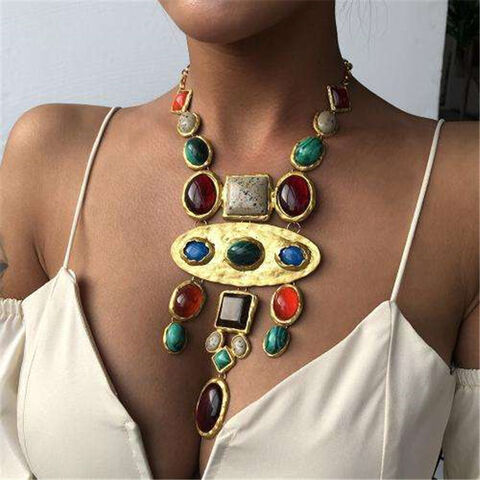 Zinklegierung Gold und Mode Statement mit Beschichtung for sale at factory direct price