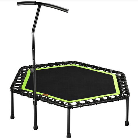 OEM Bienvenido Trampolín Silencioso de Alta Calidad con Cuerda Elástica y Reposabrazos for sale at factory direct price
