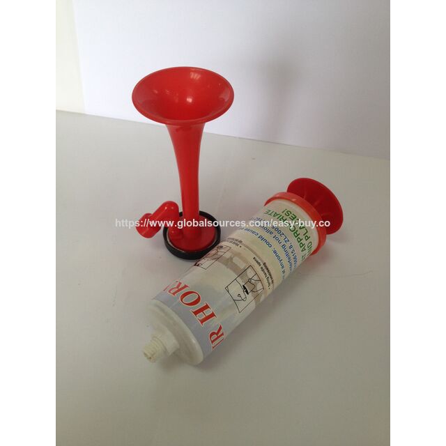 Stadium horns Mini Hand Pushed Pump Plastic Air Horn for Party Football,Ball Fans air Horn for sale at factory direct price