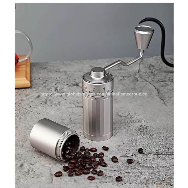Moedor de Café Manual Portátil de Aço Inoxidável Personalizado for sale at factory direct price