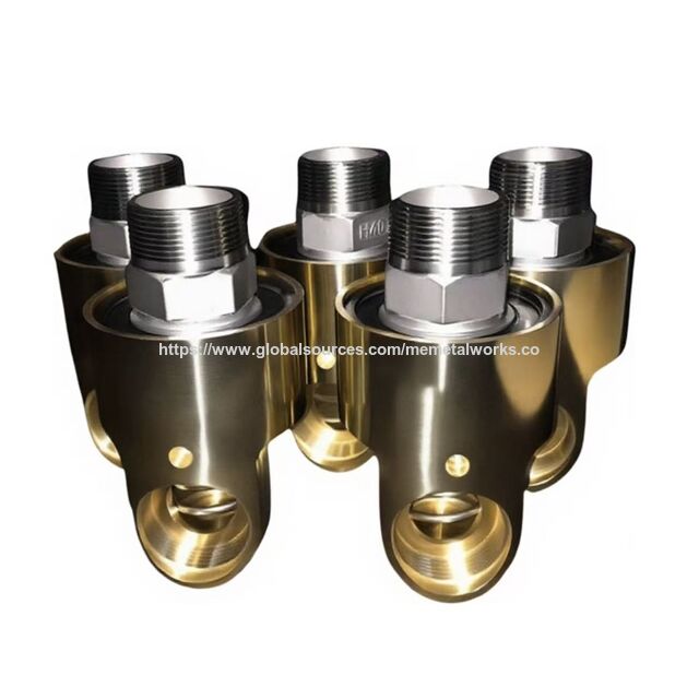 Raccords de Connexion Rapide Hydraulique et Unions Rotatives Usinés CNC de Haute Précision pour Machines Industrielles