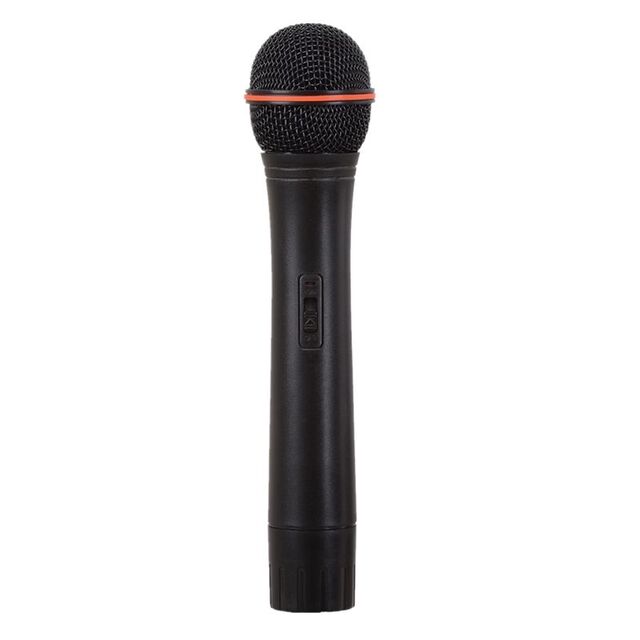 Micrófono Inalámbrico VHF de Doble Canal para el Hogar y Música, Rango de Trabajo hasta 50 metros for sale at factory direct price