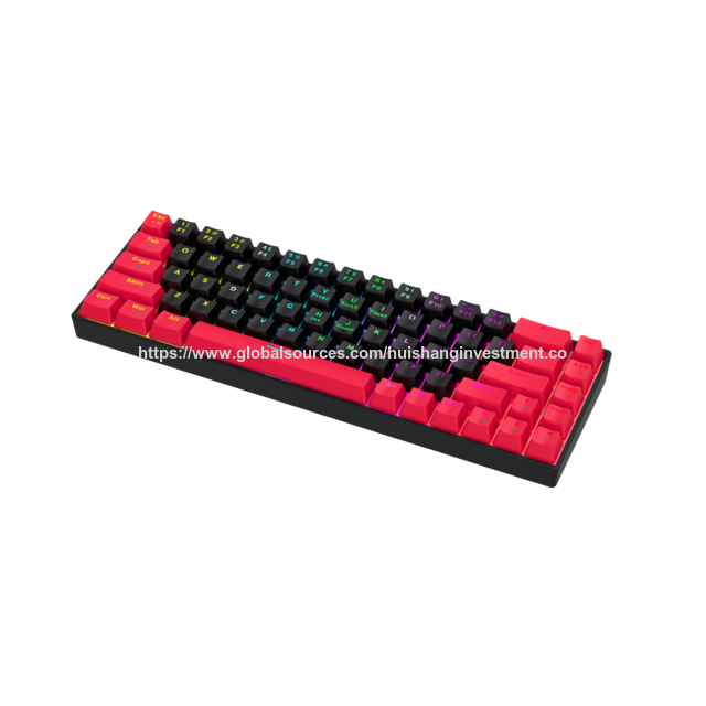 Teclado Mecânico OEM de Fábrica com Gaxeta para Uso de Escritório/Casa/Gaming KMC-S68