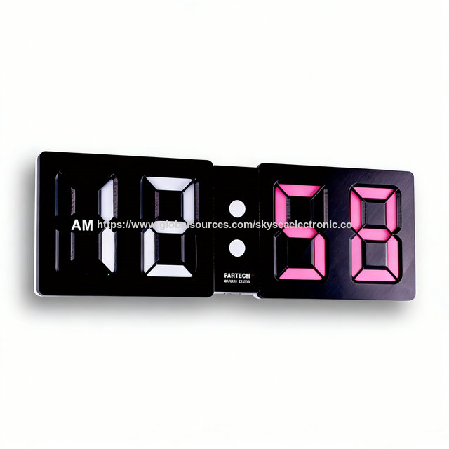Reloj de Pared Cuadrado Deslizante Wholesale #A00AF910 con Diseño Minimalista Nórdico para Oficina, Hogar y Uso Infantil for sale at factory direct price