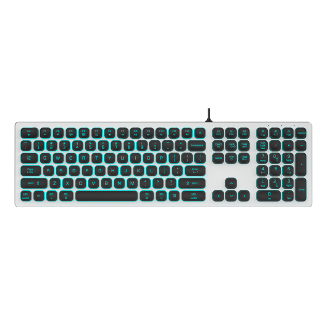 Teclado Mecánico Delgado Premium de Aluminio con Iluminación RGB for sale at factory direct price