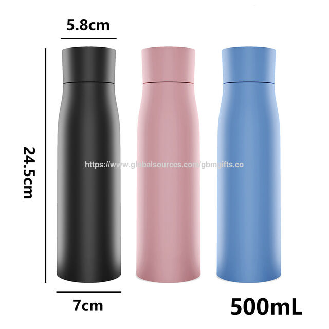 304 Edelstahl Thermosflasche mit Farbverlauf, intelligente Wasserflaschen