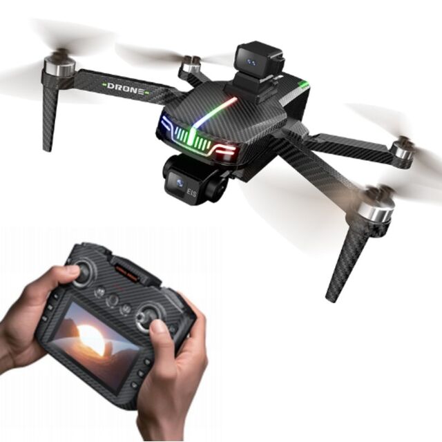 Dron Plegable 5G WiFi FPV con GPS, Motor Brushless, Láser de Evasión de Obstáculos y Cámara 4K con Gimbal de 3 Ejes for sale at factory direct price
