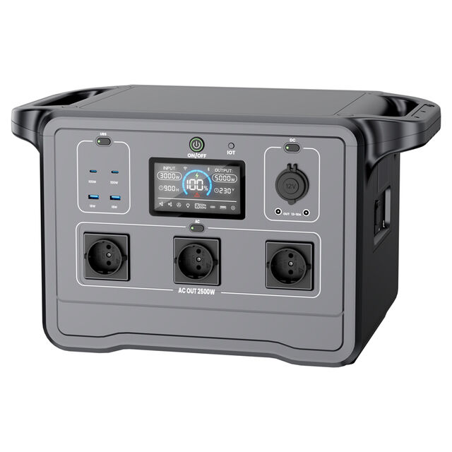 Estação de Energia Portátil ODM/OEM 3600W/6000W Plugue EU, Gerador Solar para Camping ao Ar Livre, Bateria LiFePO4