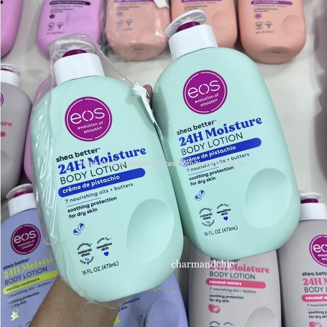 Authentic EOS Body Wash Vanilla Cashmere pH-Balanced & Sensitive Skin Friendly | EOS Better 24-Hour Moisture Body Lotion for Dry for sale at factory direct price