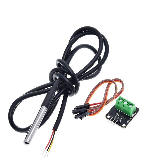 Módulo Sensor de Temperatura DS18B20 com Sonda à Prova d'Água for sale at factory direct price