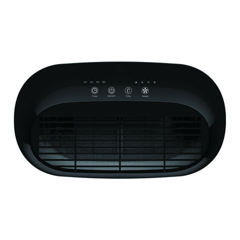 Purificateur d'Air Professionnel Usage Domestique Filtres HEPA Charbon Actif 200m³/h CADR Contrôle Tactile Couverture 18-27 m²