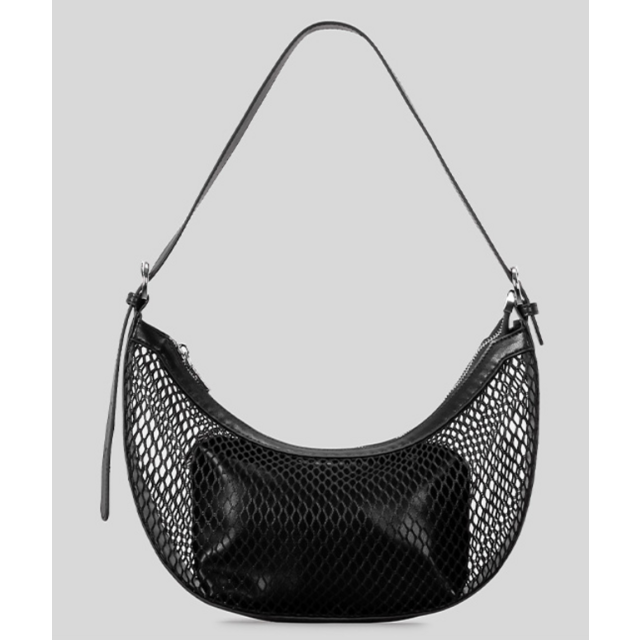حقيبة يد عصرية من الشبك بالجملة مع إغلاق بسحاب، حقيبة يد خفيفة الوزن ومحمولة للعطلات for sale at factory direct price