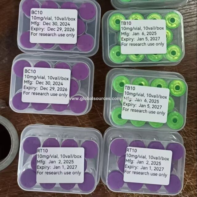 Peptidfabrik Lieferservice Peptid Lyophilisierte Pulver Peptid Fläschchen Kollagenpeptid Pulver Verschiedene TIRZ 5/20/30mg