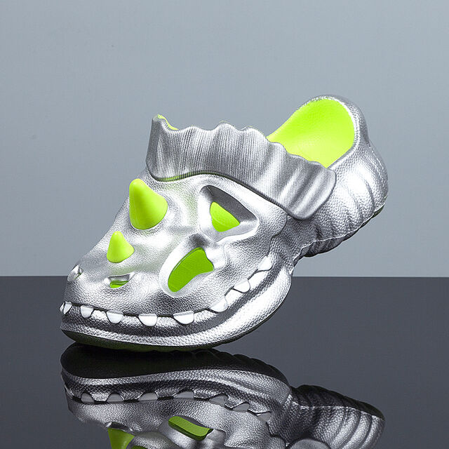 Zapatos de Jardín de Dibujos Animados de Moda, Punta Cerrada, Personalizados, para Hombre y Mujer, con Suela Gruesa, Transpirables, Antideslizantes, Sandalias de Playa y Zapatillas for sale at factory direct price
