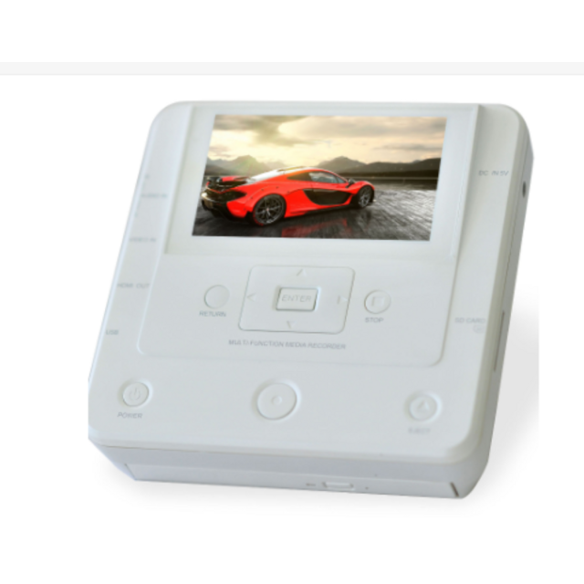 Wholesale Home use portable AV IN CD burner machine vhs player with 2.8 inch lcd play screen for sale at factory direct price
