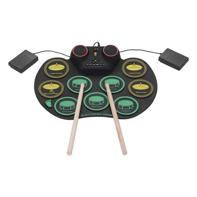 Ensemble de Batterie Électronique Portable Écologique en Silicone Durable pour Usage Domestique et Commercial avec Batterie Intégrée