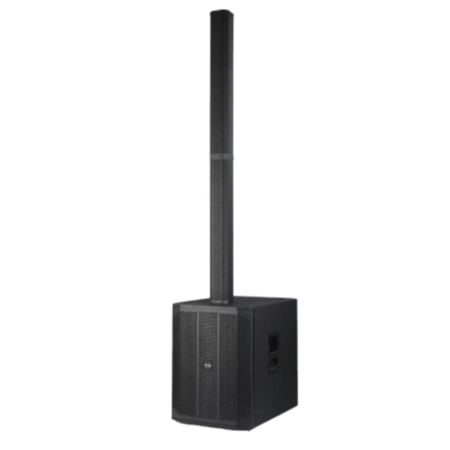 مكبر صوت احترافي عمودي نشط بنظام صوت Subwoofer Audio Dj Party Stage داخلي وخارجي، نظام PA، عرض ساخن 2026