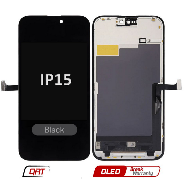 FX5 Soft OLED QRT - تجميع شاشة OLED ومحول رقمي لما بعد البيع لجهاز iPhone 15 (تقنية الإصلاح السريع)