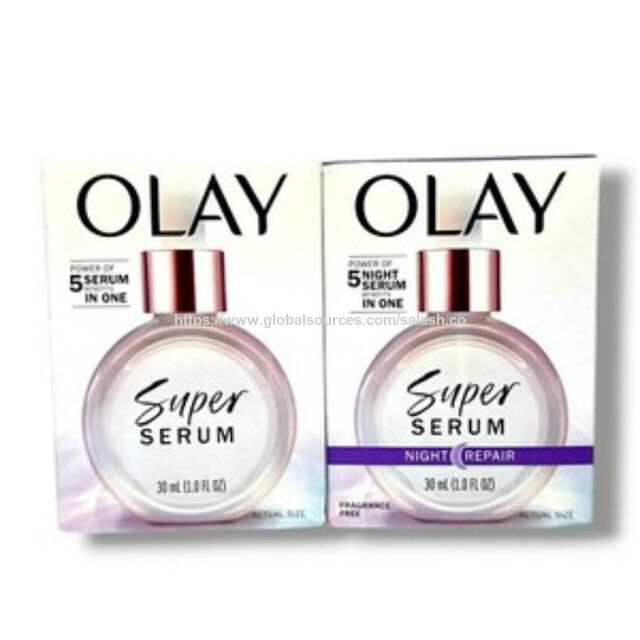 Olay' Super Serum Regenerist Micro-Sculpting Cream Facial Moisturizer, 1.7 oz For Sale / Olay' Natural White Night Cream for sale at factory direct price