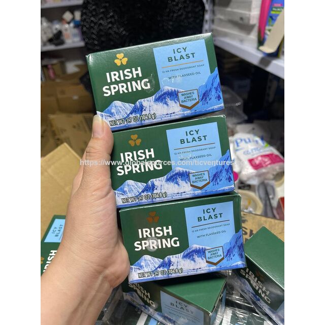 Wholesale Irish Spring Soap 100g x 54- Carton for sale at Cheap prices free shipping worldwide for sale at factory direct price