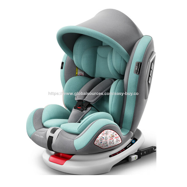 Kursi Mobil Bayi Standar MU Portabel untuk Bayi Baru Lahir dengan Kanopi