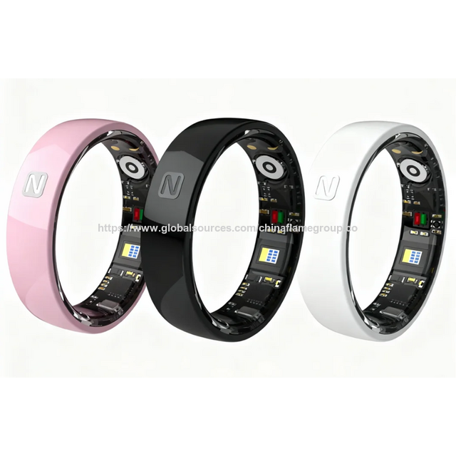 Smart Ring Lightweight Health Tracker for Heart Rate Blood Oxygen Sleep Steps and Fitness Monitoring at Home and Outdoors for sale at factory direct price