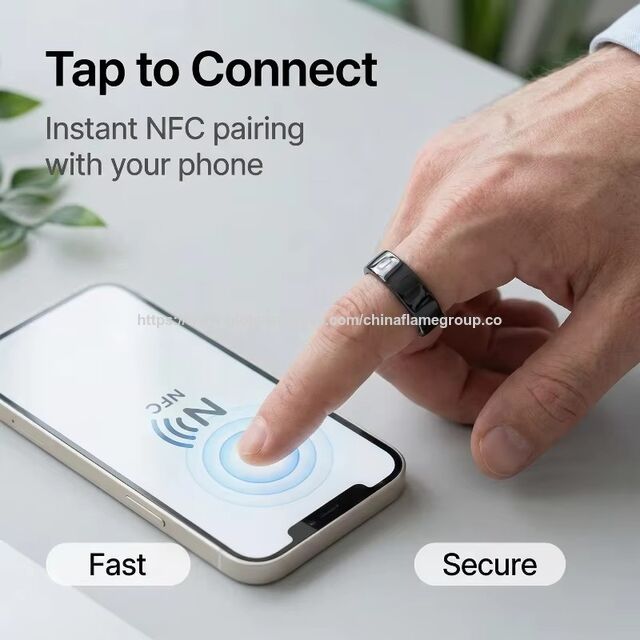 ECG &SpO2 Health Ring Heart Rate Sleep Monitor Multi Exercise Mode Remote Care Smart Ring for sale at factory direct price